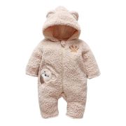 Combinezon crem plusat - Dear Baby AM08-253