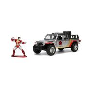 JADA MARVEL SET MASINUTA METALICA JEEP GLADIATOR SCARA 1:32 SI FIGURINA DIN METAL COLOSSUS VIV253223012