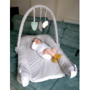 Salteluta Baby Nest cu bara jucarii Between parents (Culoare: Roz) JEMbj_4897