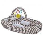 Salteluta Baby Nest cu bara jucarii Between parents (Culoare: Roz) JEMbj_4897