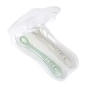 Set 2 lingurite silicon +8 luni Beaba Sage Green ERF3384349135546