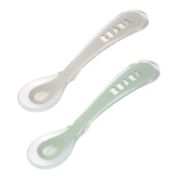 Set 2 lingurite silicon +8 luni Beaba Sage Green ERF3384349135546