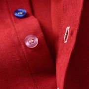 Costum elegant pentru baietei cu camasuta visinie si papion verde (marime disponibila: 2 ani) mbmer79-de2.2 ani