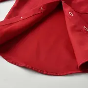 Costum elegant pentru baietei cu camasuta visinie si papion verde (marime disponibila: 2 ani) mbmer79-de2.2 ani