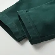 Costum elegant pentru baietei cu camasuta visinie si papion verde (marime disponibila: 2 ani) mbmer79-de2.2 ani