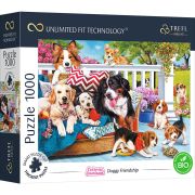 PUZZLE TREFL UFT 1000 PRIETENIA CATELUSILOR VIV10698