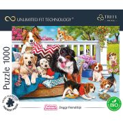 PUZZLE TREFL UFT 1000 PRIETENIA CATELUSILOR VIV10698