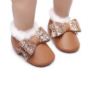 Pantofiori maro imblaniti - Shine LIhz00301-3-p8