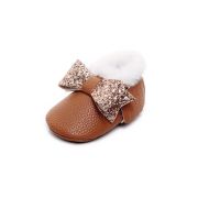 Pantofiori maro imblaniti - Shine LIhz00301-3-p8