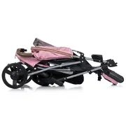 Carucior sport chipolino mixie blush cu husa picioare hublkmxf2204bh
