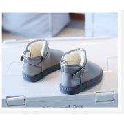 Cizme imblanite argintii cu catarama MB7712-2-sa51