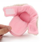 Cizmulite plusate roz cu crem pentru fetite - Teddy AMD27-3-p19