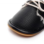 Ghetute negre imblanite, cu sireturi MBHZ202-10-c1