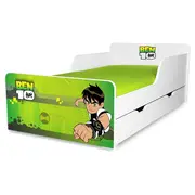 Pat copii Ben Ten 2-12 ani cu sertar - PC-P-SPM-BEN-80