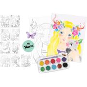 Set creativ pentru pictura cu acuarela Color Me Up Depesche PT11487 BBJPT11487_Initiala