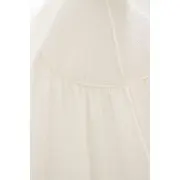 Baldachin Suspendat Multifunctional, Bumbac Brodat, Alb, 300x50 Cm, Babyly Pjb4194712