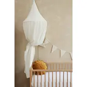 Baldachin Suspendat Multifunctional, Bumbac Brodat, Alb, 300x50 Cm, Babyly Pjb4194712