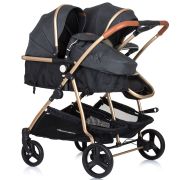 Carucior gemeni chipolino duo smart 2 in 1 raven hubkbds02201ra