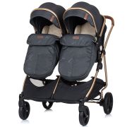 Carucior gemeni chipolino duo smart 2 in 1 raven hubkbds02201ra