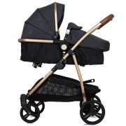 Carucior gemeni chipolino duo smart 2 in 1 raven hubkbds02201ra