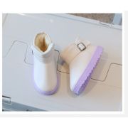 Cizme imblanite ivoire cu catarama MD7712-3-sa51
