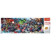 PUZZLE TREFL 1000 PANORAMA DISNEY MARVEL UNIVERSUL AVENGERS VIV29047