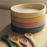 Petite&Mars - Farfurie din silicon fara BPA, Cu ventuza, TAKE&MATCH, 6 luni+, 400 ml, Bej BYN708818