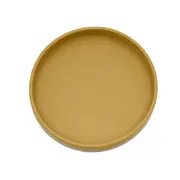 Petite&Mars - Farfurie din silicon fara BPA, Cu ventuza, TAKE&MATCH, 6 luni+, 400 ml, Ocru BYN708819