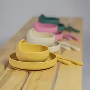 Petite&Mars - Farfurie din silicon fara BPA, Cu ventuza, TAKE&MATCH, 6 luni+, 400 ml, Roz BYN708820