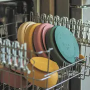 Petite&Mars - Farfurie din silicon fara BPA, Cu ventuza, TAKE&MATCH, 6 luni+, 400 ml, Roz BYN708820