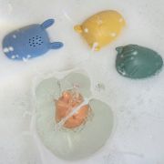 Petite&Mars - Set 4 jucarii de baie Amigos, Din silicon, Fara BPA, 6 luni+, Multicolor BYN598815