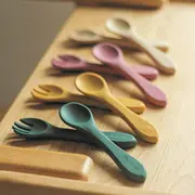 Petite&Mars - Set tacamuri din silicon fara BPA, Take&Match, 6 luni+, Bej BYN709818