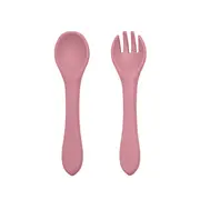 Petite&Mars - Set tacamuri din silicon fara BPA, Take&Match, 6 luni+, Roz BYN709820