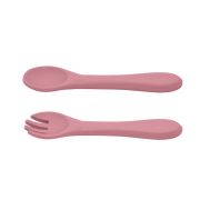 Petite&Mars - Set tacamuri din silicon fara BPA, Take&Match, 6 luni+, Roz BYN709820