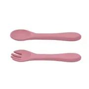 Petite&Mars - Set tacamuri din silicon fara BPA, Take&Match, 6 luni+, Roz BYN709820