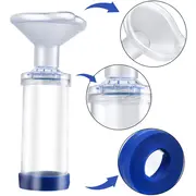 Camera de inhalare Kidscare cu 3 masti, pentru bebelusi, copii si adulti SUPKC-CI10ABC