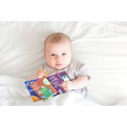 Cartea interactiva pentru bebelusi cu accesoriu de dentitie BabyJem (Model: cu animale) JEMbj_7751