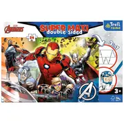 PUZZLE TREFL PRIMO  24 SUPER MAXI DISNEY  MARVEL RAZBUNATORII PUTERNICI VIV41007