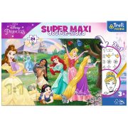 PUZZLE TREFL PRIMO  24 SUPER MAXI DISNEY PRINTESELE FRICITE VIV41008