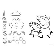 PUZZLE TREFL PRIMO  SUPER GIANT 15 PEPPA PIG VIV42003