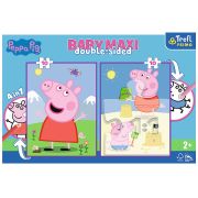 PUZZLE TREFL PRIMO BABY MAXI 2X10 PEPPA PIG VIV43001