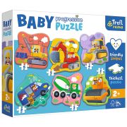PUZZLE TREFL PRIMO BABY PROGRESSIVE VEHICULE VIV44004