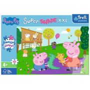 PUZZLE TREFL PRIMO SUPER SHAPE XXL 60 PEPPA PIG SI FRATIORUL VIV50011