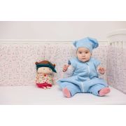 Sac de dormit cu picioruse si maneci, Stars in your eyes - Blue, 130 cm, 3 tog - Iarna KDEJPIC1303STEYEB