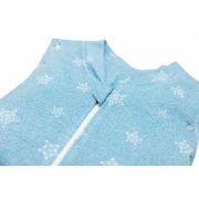 Sac de dormit cu picioruse si maneci, Stars in your eyes - Blue, 70 cm, 3 tog - Iarna KDEJPIC703STEYEB
