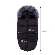 Sac pentru carucior multifunctional 4 in 1 raev negru lvtksb0020
