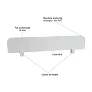 Set 2 paravane detasabile protectie pat copii - PC-P-2-PAR