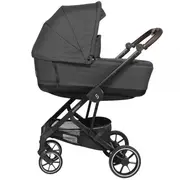 Carucior 2 in 1 Moss, Onyx, Negru, Skiddou JEMsk_2020031