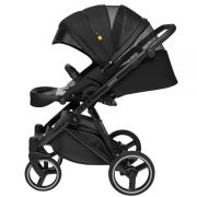 Carucior 2 in 1 Oslo+, Onyx, Negru, Skiddou JEMsk_2020091