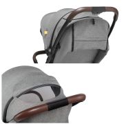 Carucior sport pliabil ultracompact pentru calatorii Espoo+, Evening Shadow, Gri inchis, Skiddou JEMsk_2020052